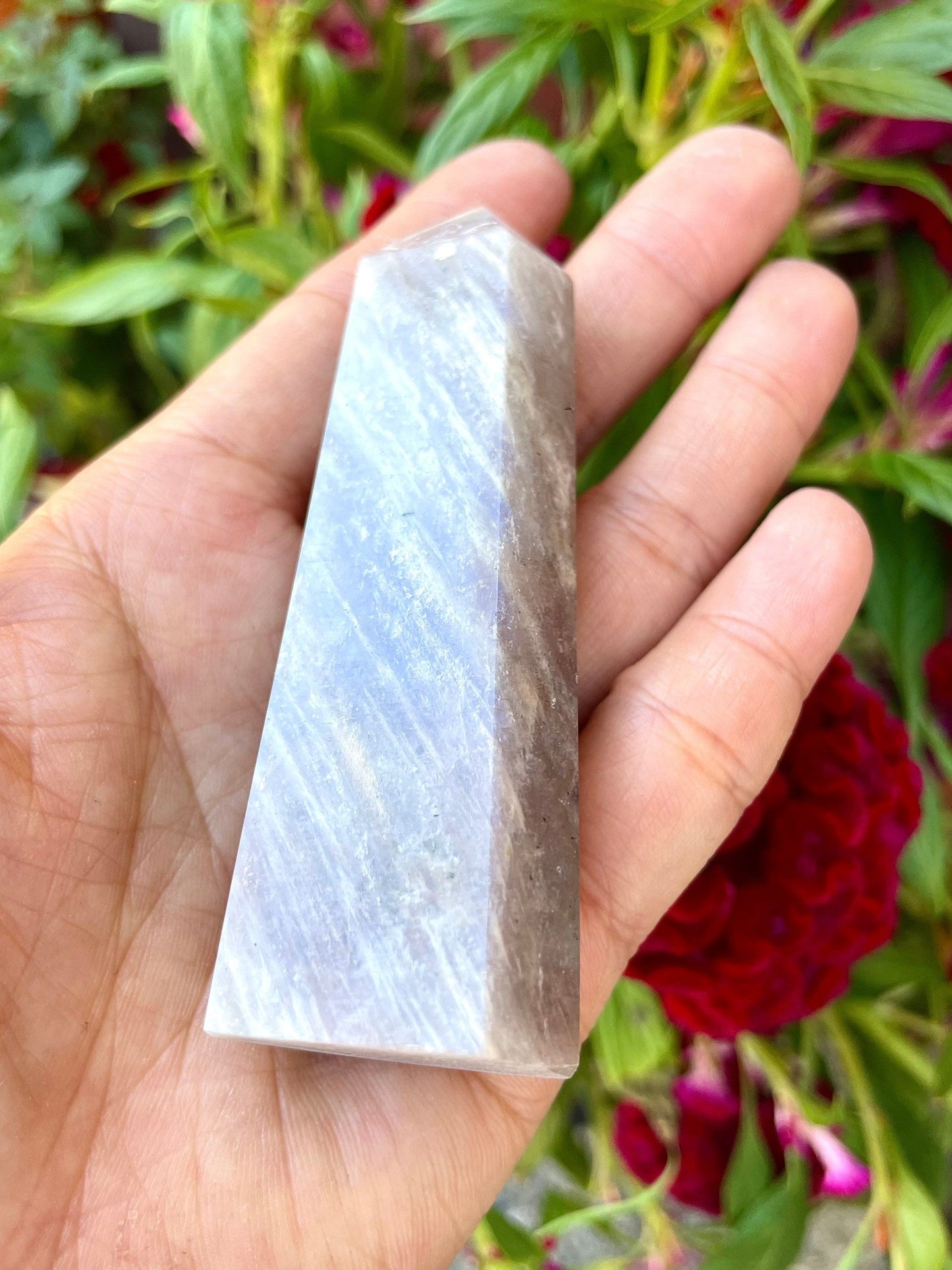 Wholesale Lot 1 lb Natural Moonstone Tower Obelisk Point Wand Crystal Energy Healing