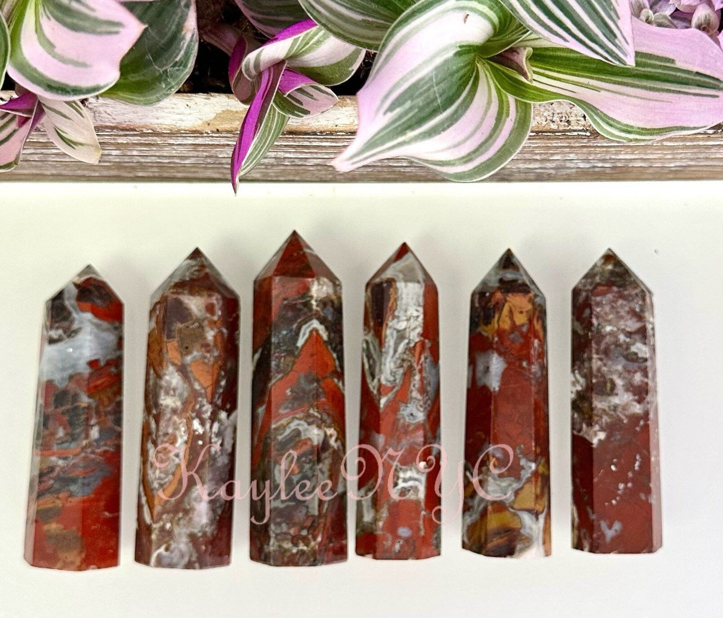 Wholesale Lot 1 Lb Natural Red Agate Obelisk Tower Point Crystal Energy