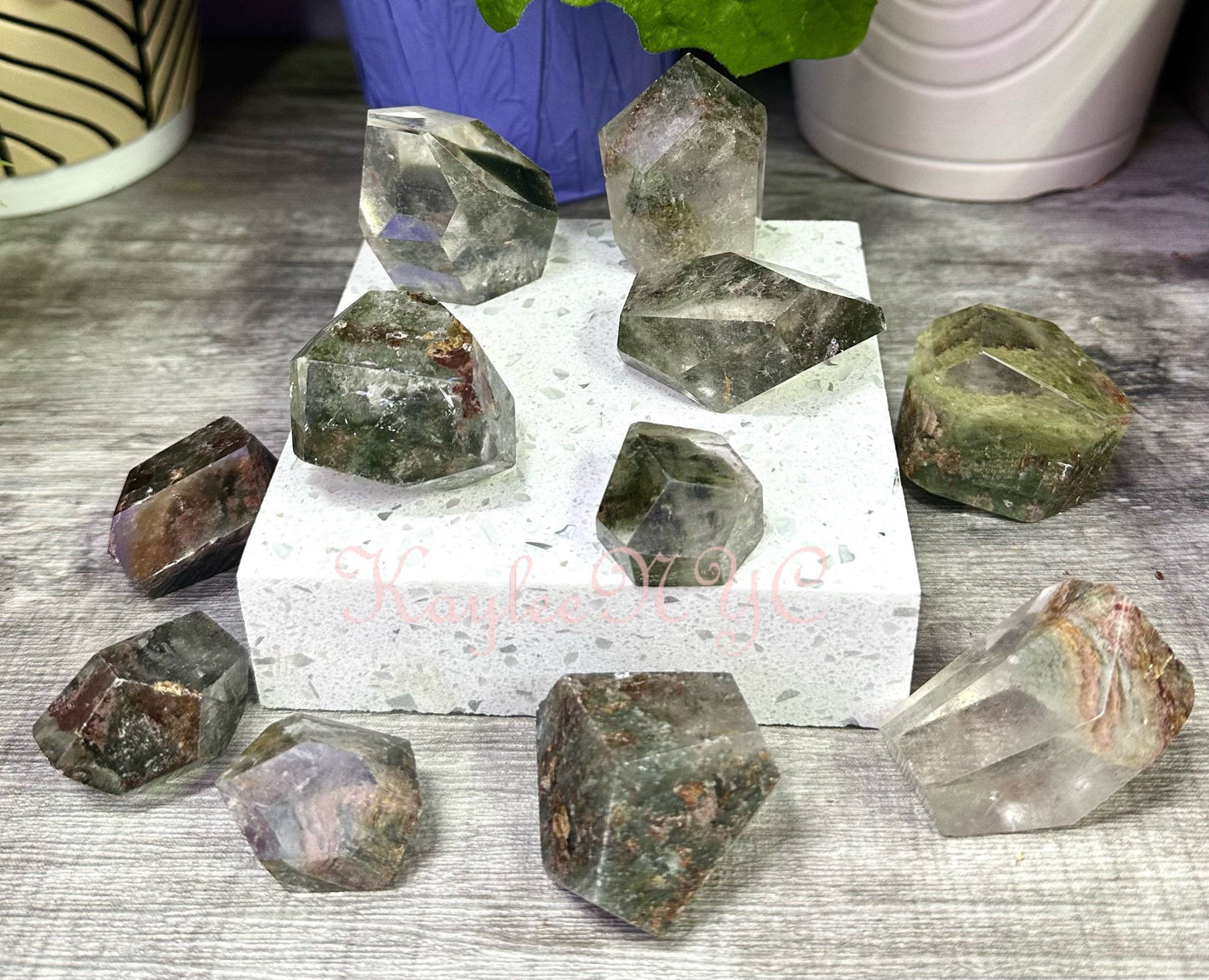 Wholesale Lot 1 lb Natural Garden Quartz Lodalite Crystal Freeform Healing Energy