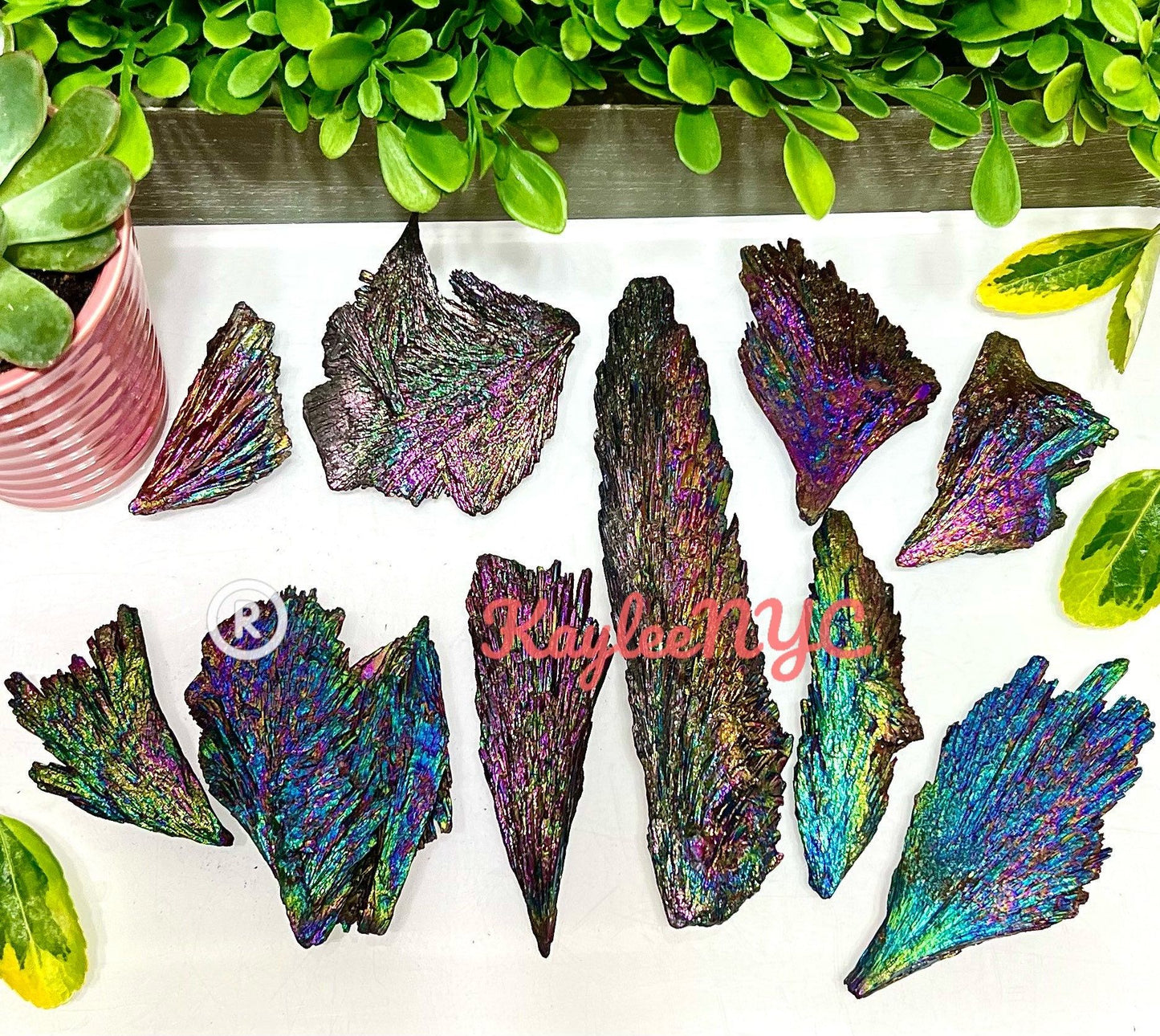 Wholesale Lot 1 Lb Natural Titanium Black Kyanite Crystal Nice Quality