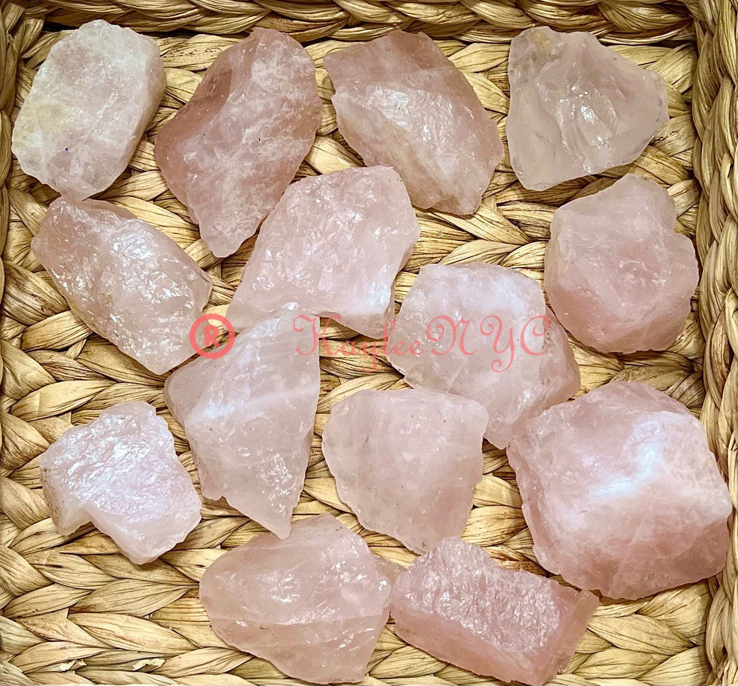 Wholesale Lot 3 Lbs Natural Raw Rose Quartz Crystal Nice Quality