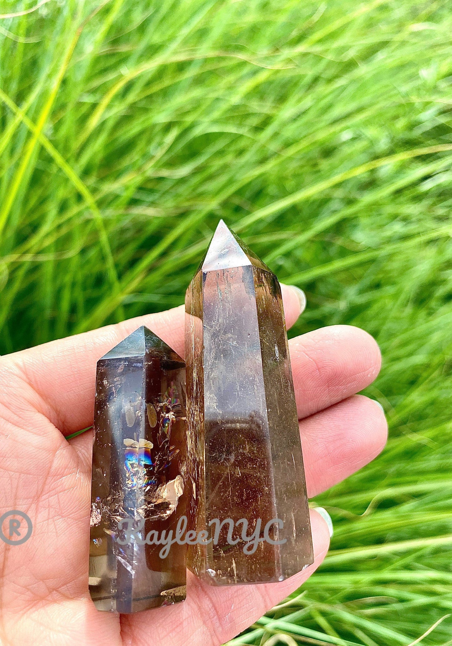 Wholesale Lot 1 Lb Natural Smoky Quartz Obelisk Point Crystal Natural Energy Healing