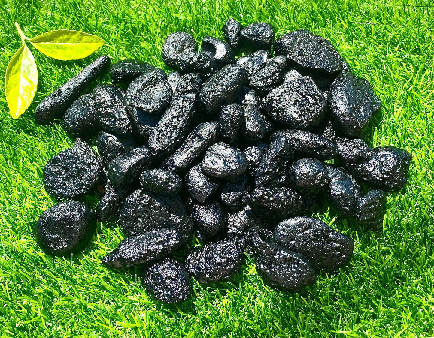 Wholesale Lot 1 lb Natural Vietnam Tektite Black Tektite Healing Energy