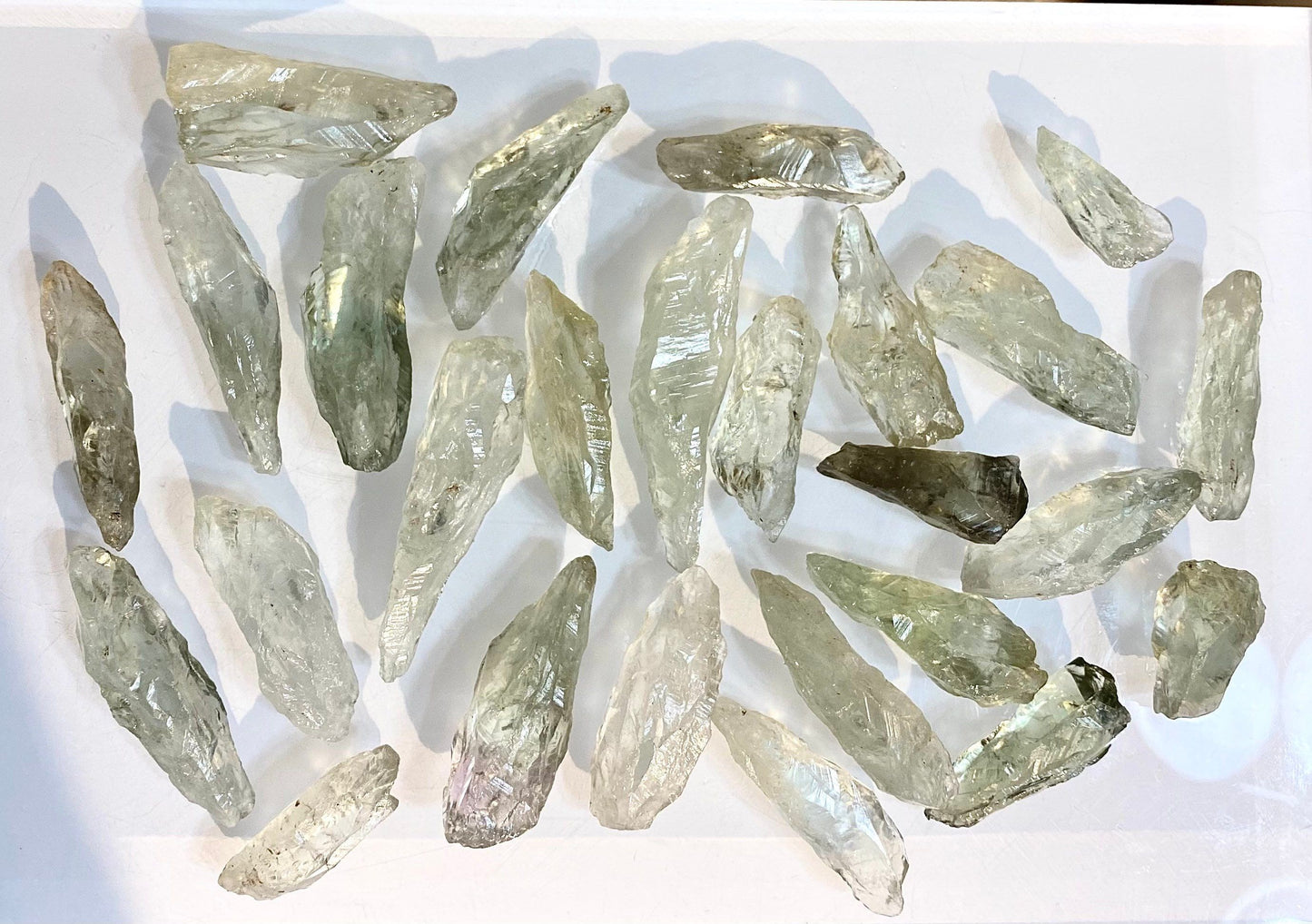 Wholesale Lot 1 Lb Prasiolite Green Amethyst Raw Crystal Healing Energy