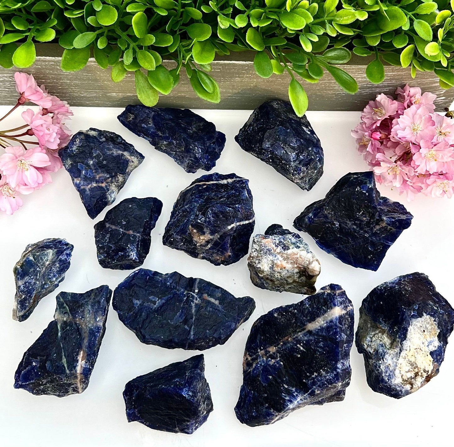 Wholesale Lot 2 lb Natural Sodalite Crystal Raw Nice Quality