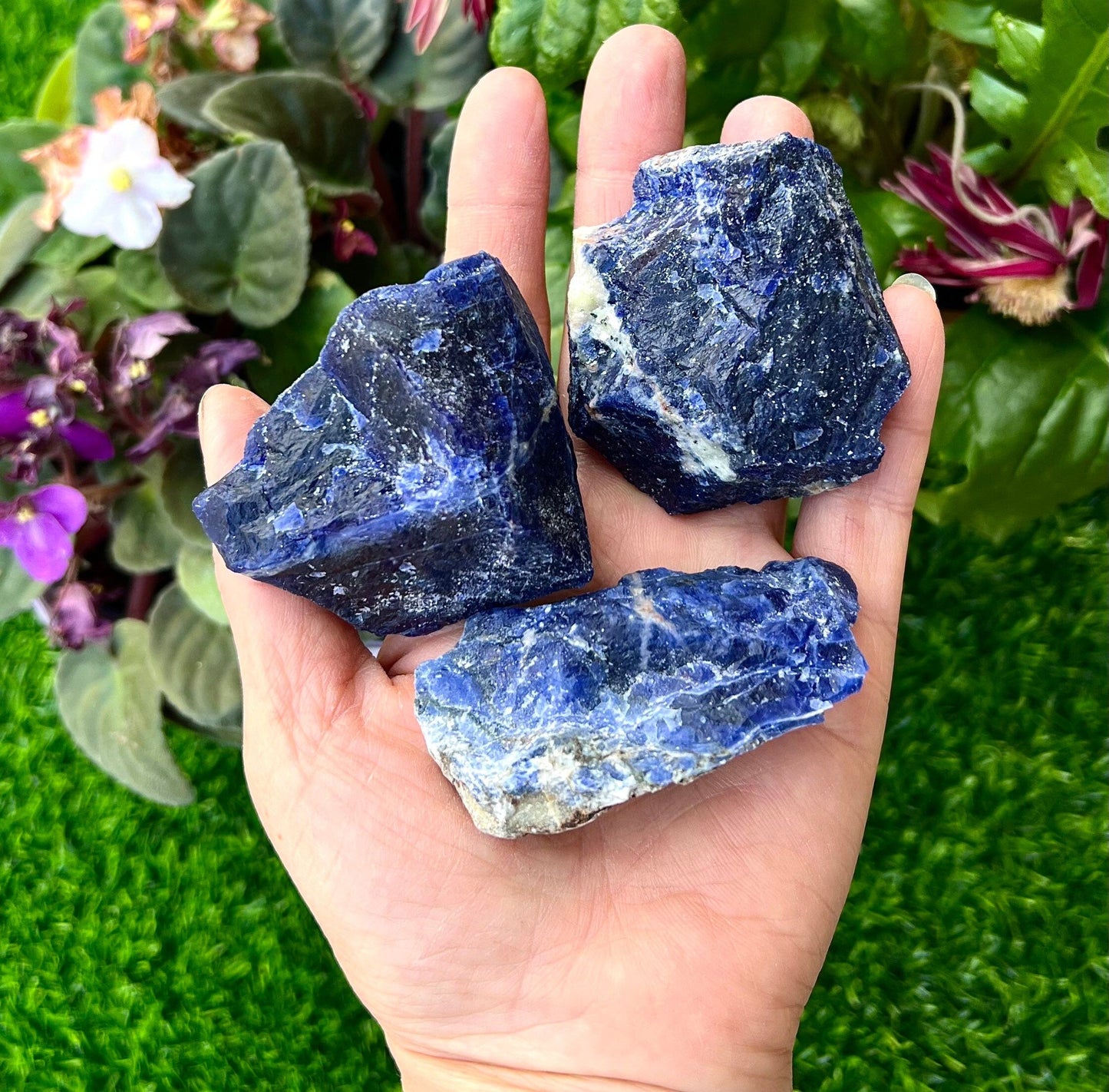 Wholesale Lot 2 lb Natural Sodalite Crystal Raw Nice Quality