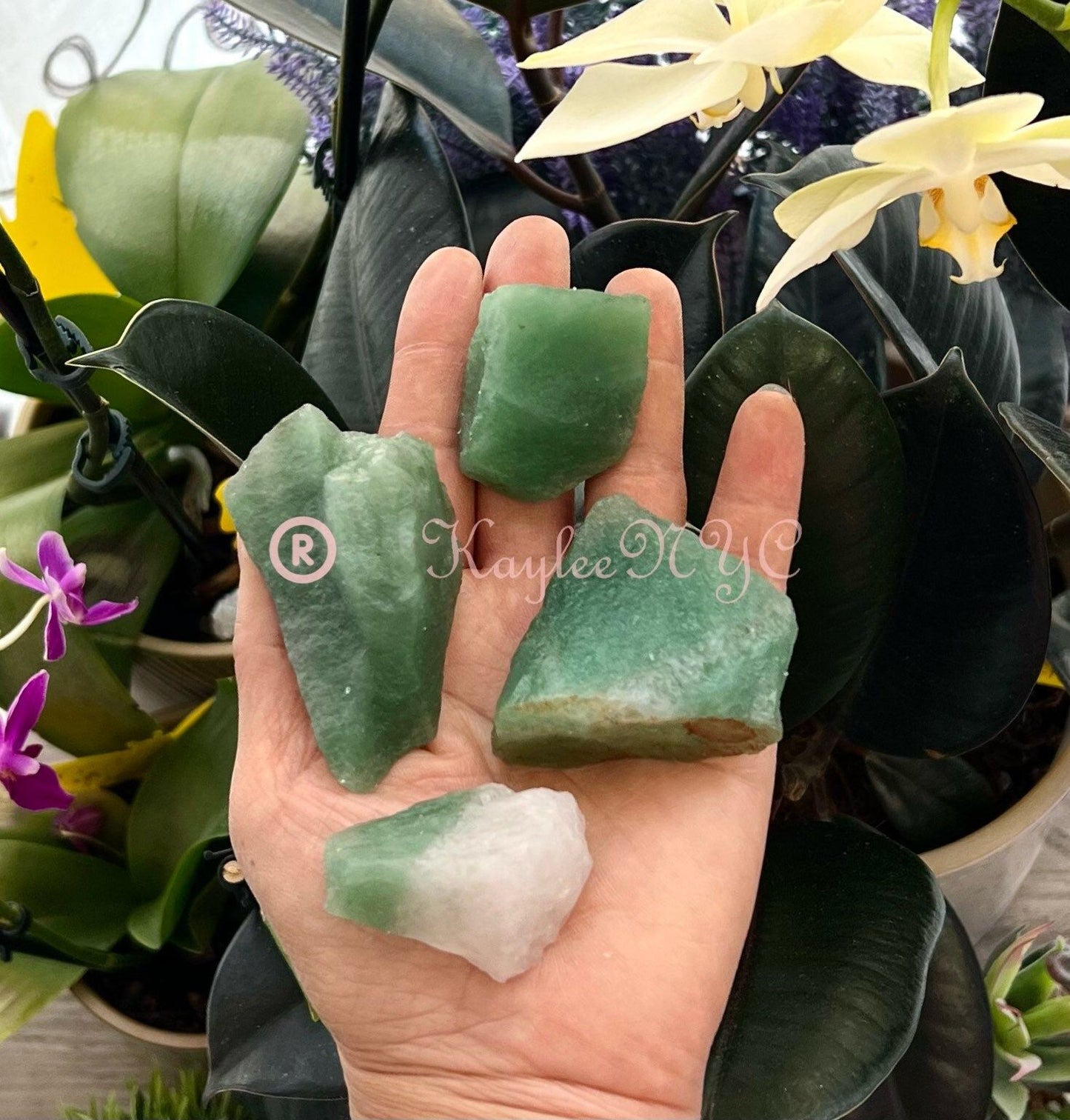 Wholesale Lot 2 Lbs Natural Raw Aventurine Crystal Nice Quality