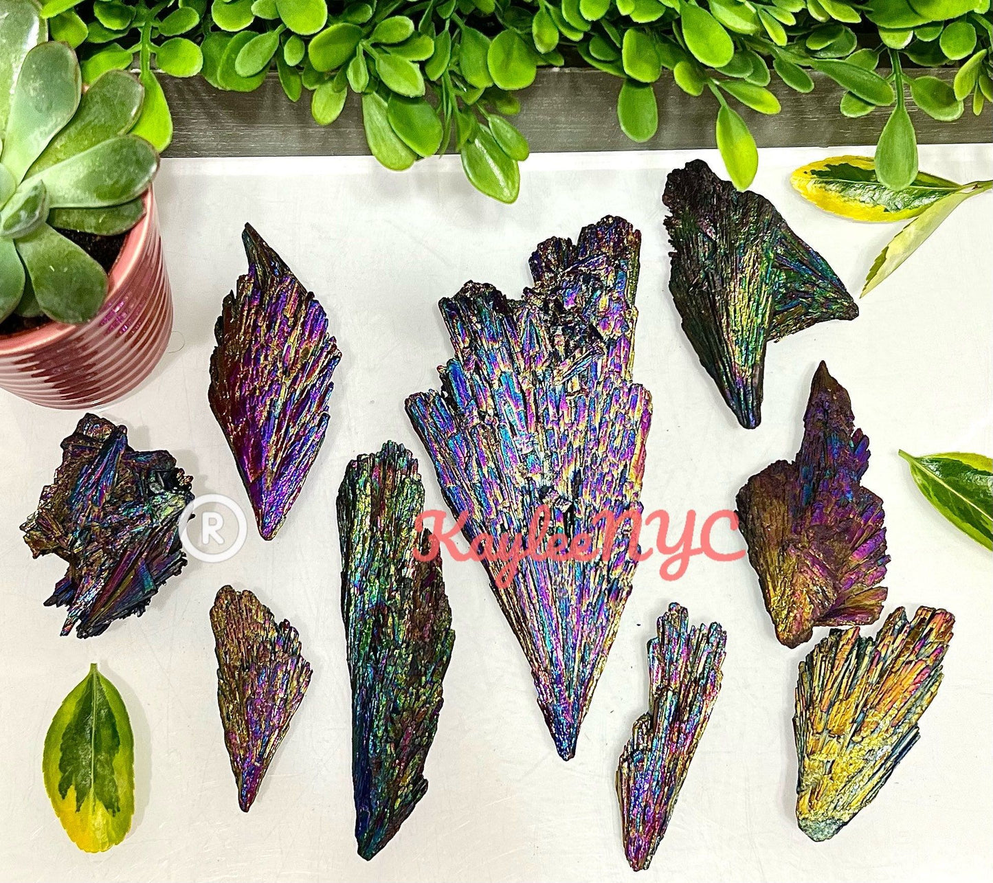 Wholesale Lot 1 Lb Natural Titanium Black Kyanite Crystal Nice Quality