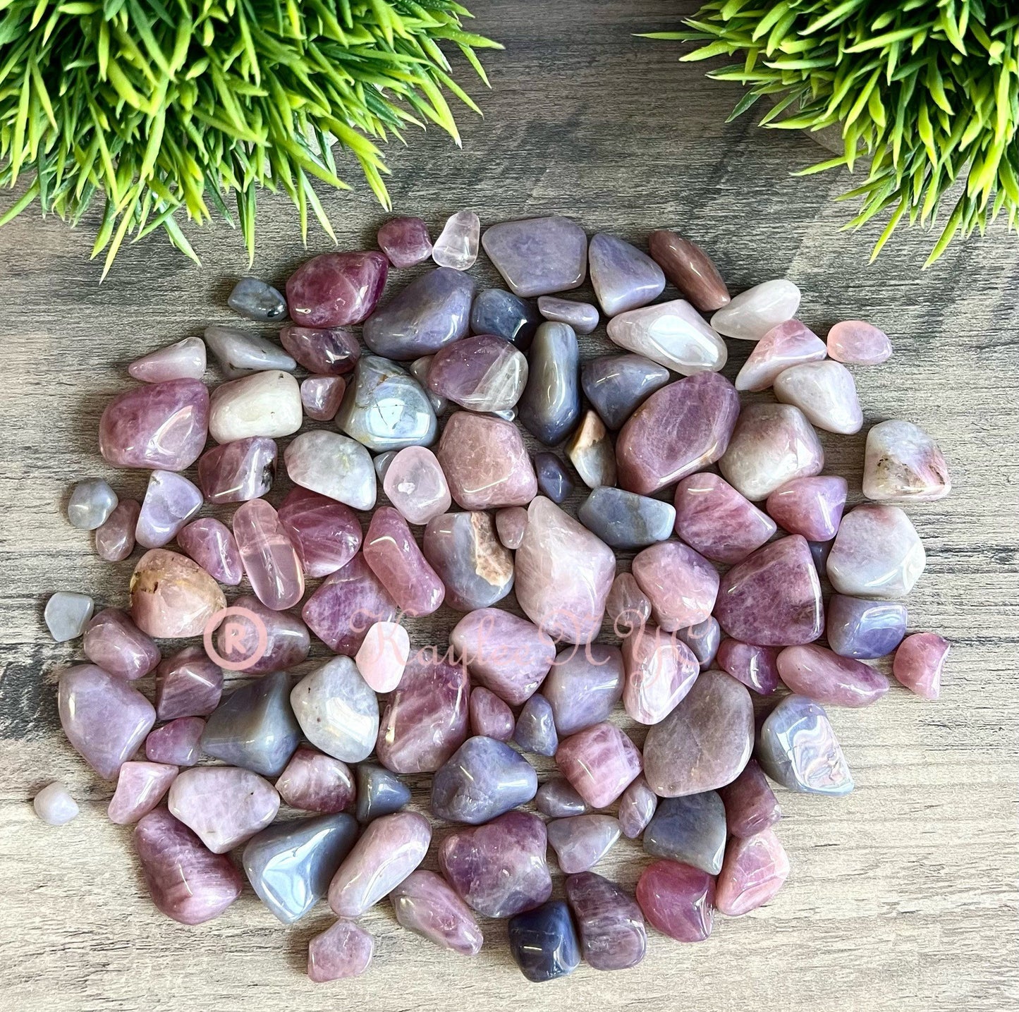 Wholesale Lot 1 lb Natural Purple Rose Quartz Tumble/Chip Healing Energy Nice Quality