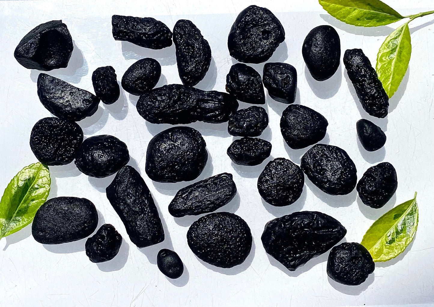 Wholesale Lot 1 lb Natural Vietnam Tektite Black Tektite Healing Energy