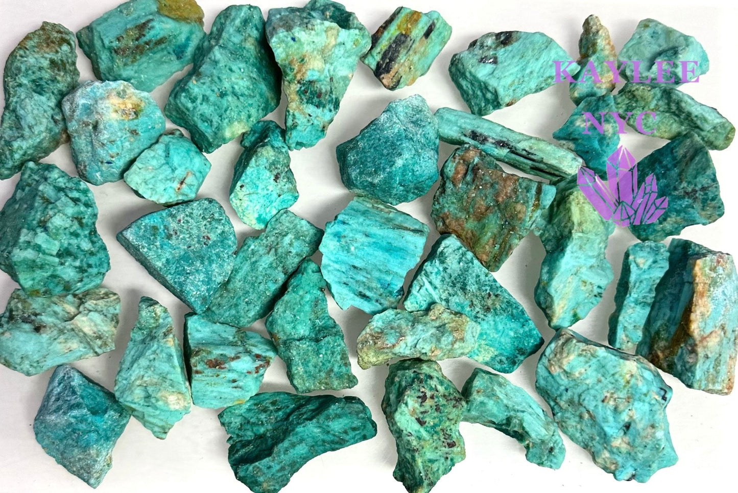 Wholesale Lot 2 Lbs Natural Raw Turquoise Crystal Nice Quality Healing Energy